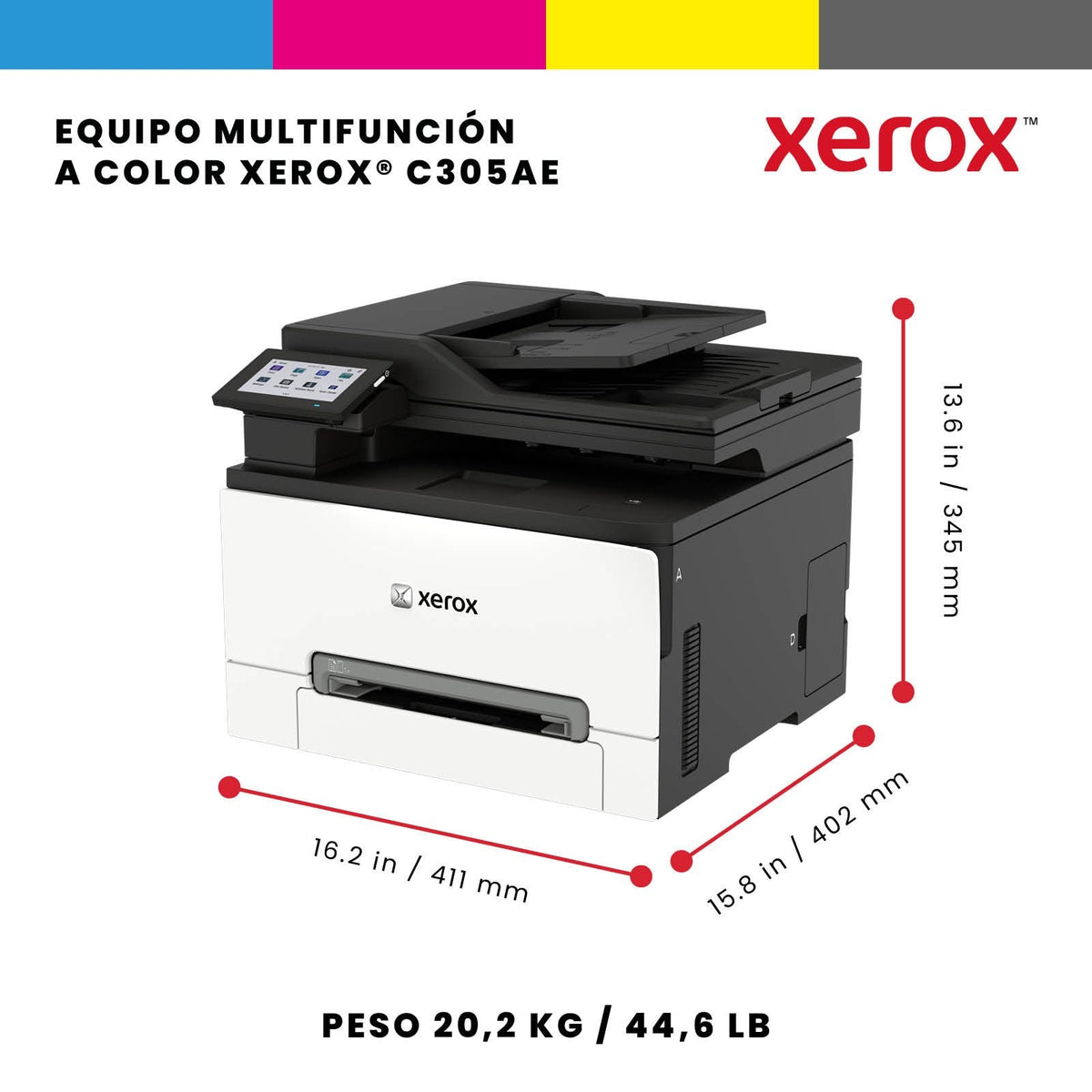 Xerox Lex Zc364 4-In-1 Color-Mfp