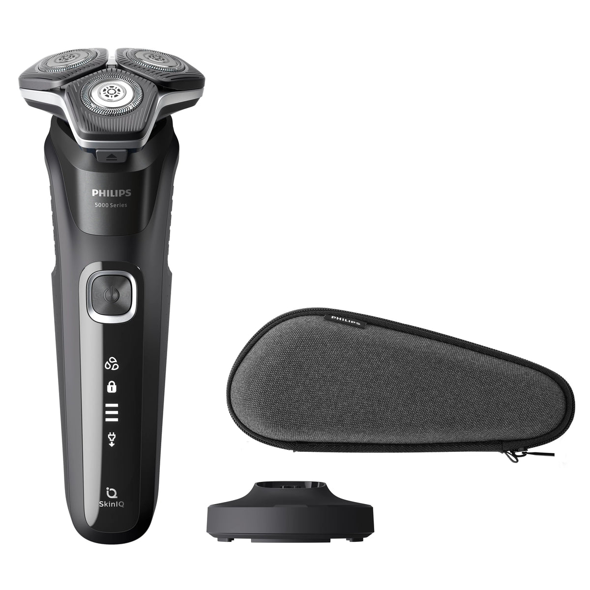 EAN 8720689008082 - Philips SHAVER Series 5000 S5898/35 afeitadora Máquina de afeitar de rotación Recortadora Negro imagen 4