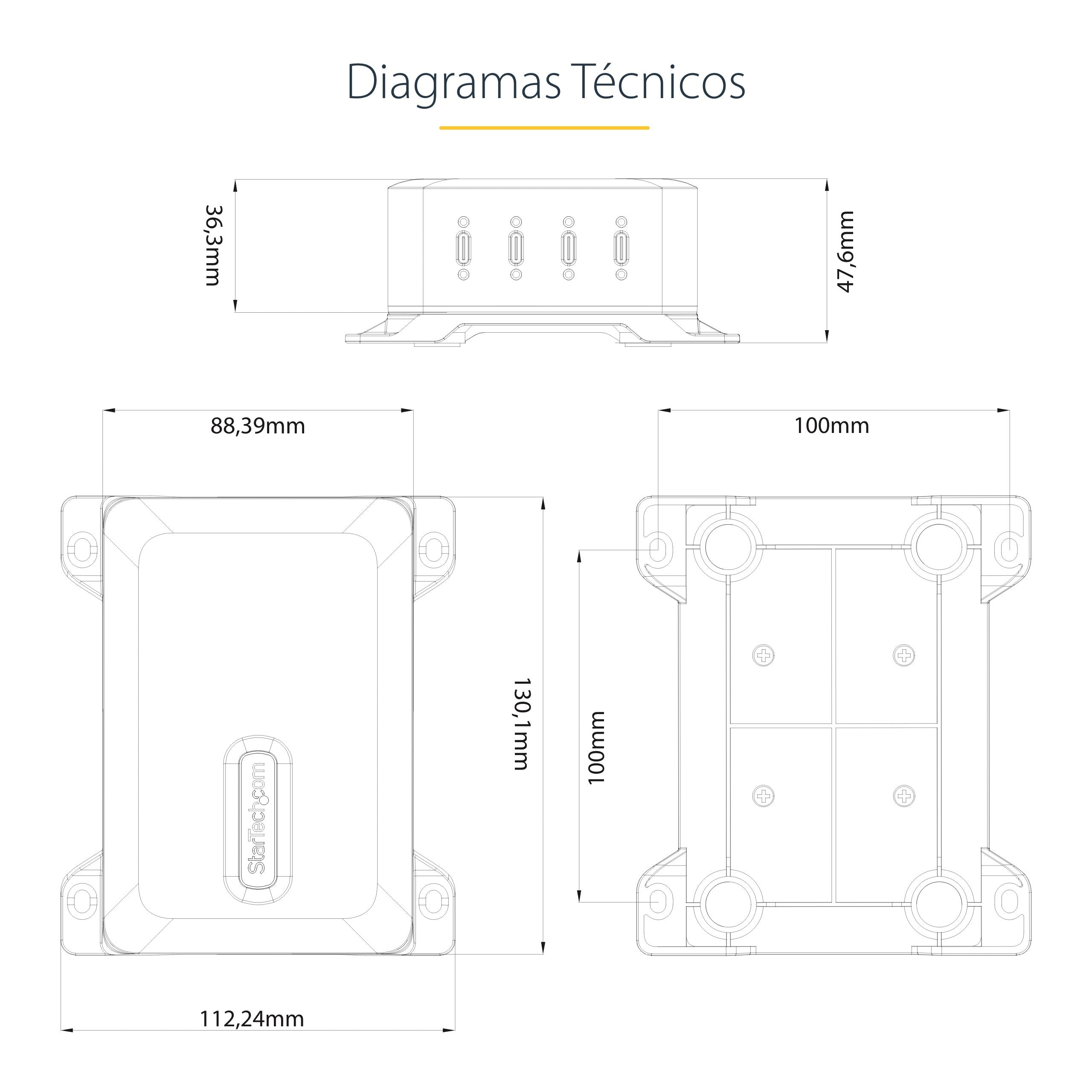 EAN 0065030919654 - StarTech.com 424DEU-USB-C-CHARGER cargador de dispositivo móvil Universal Gris Corriente alterna Carga rá imagen 22
