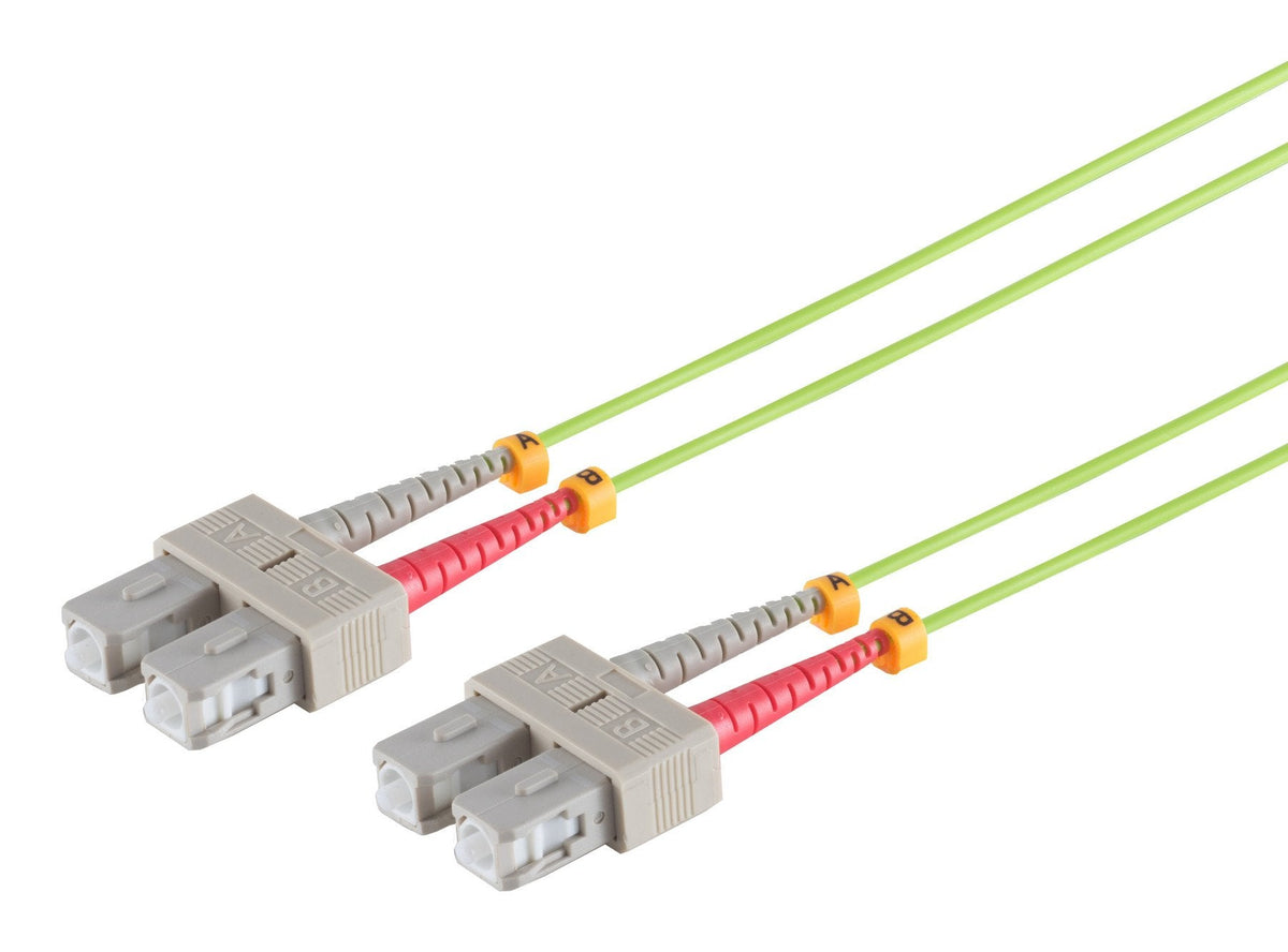 S-Impuls Lwl Cable De Red Sc Sc 50 125?, Om5 Verde Lima, 3m