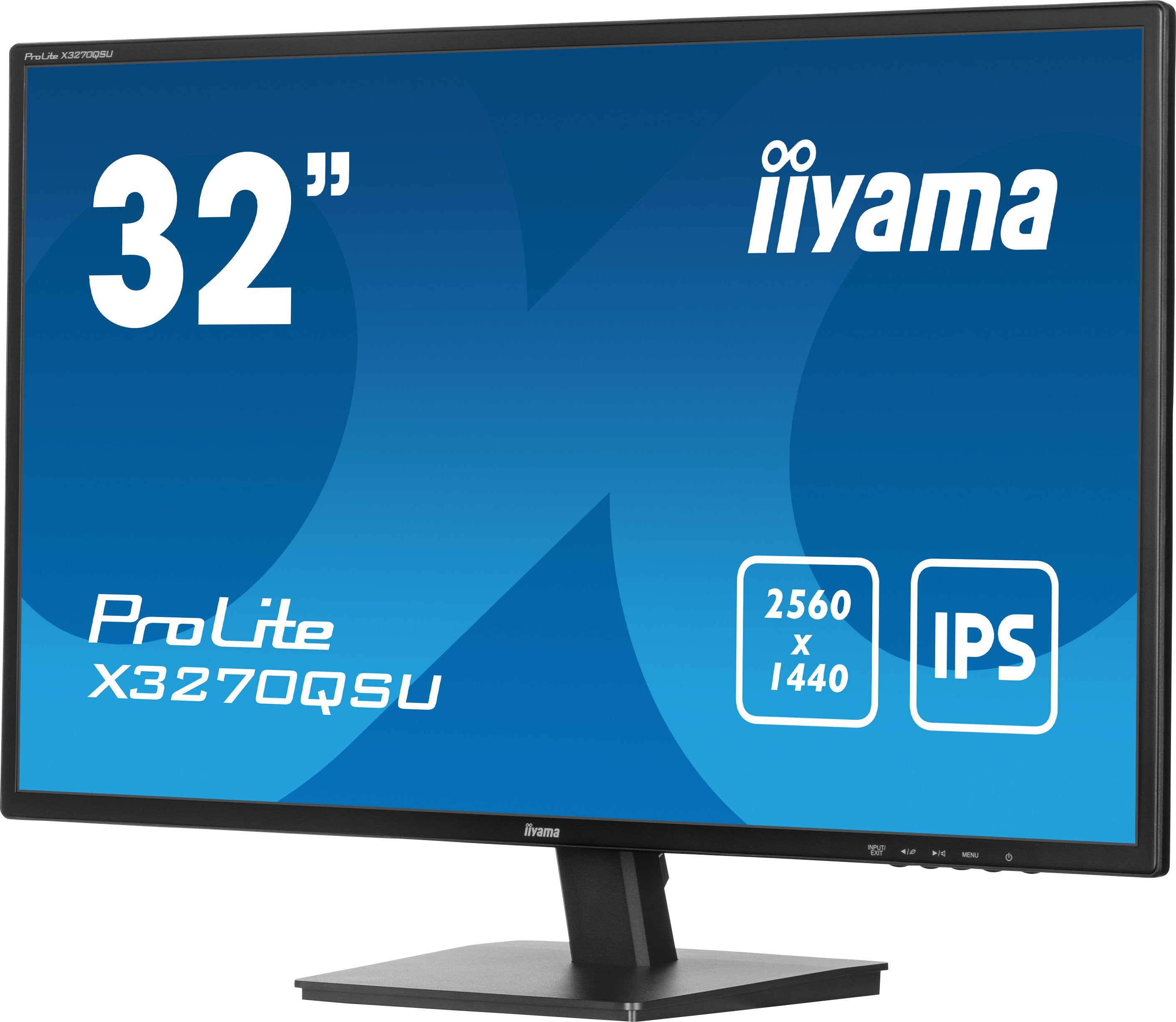 Monitor  Iiyama 80.0cm 31,5" X3270qsu-B1 16:9 2xhdmi+Dp+3xusb Ips Retail