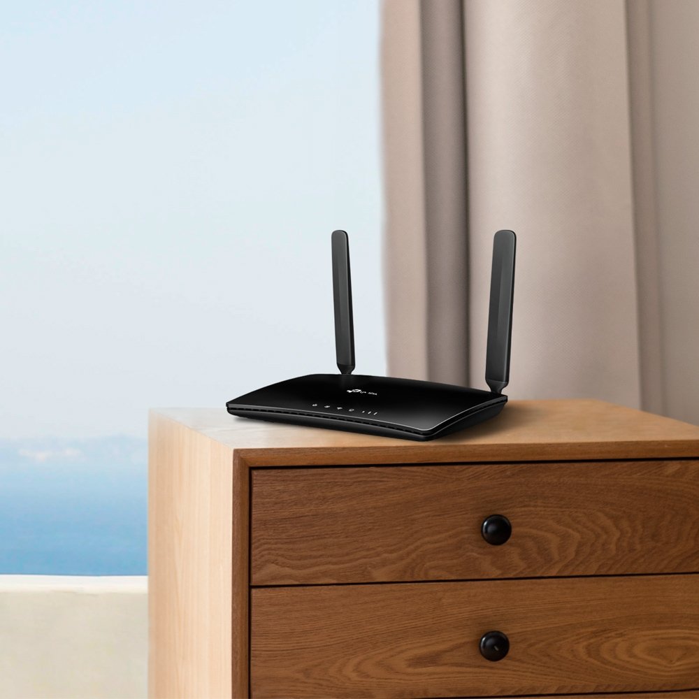 EAN 6935364089672 - TP-Link TL-MR150 router inalámbrico Ethernet rápido Banda única (2,4 GHz) 4G Negro imagen 5