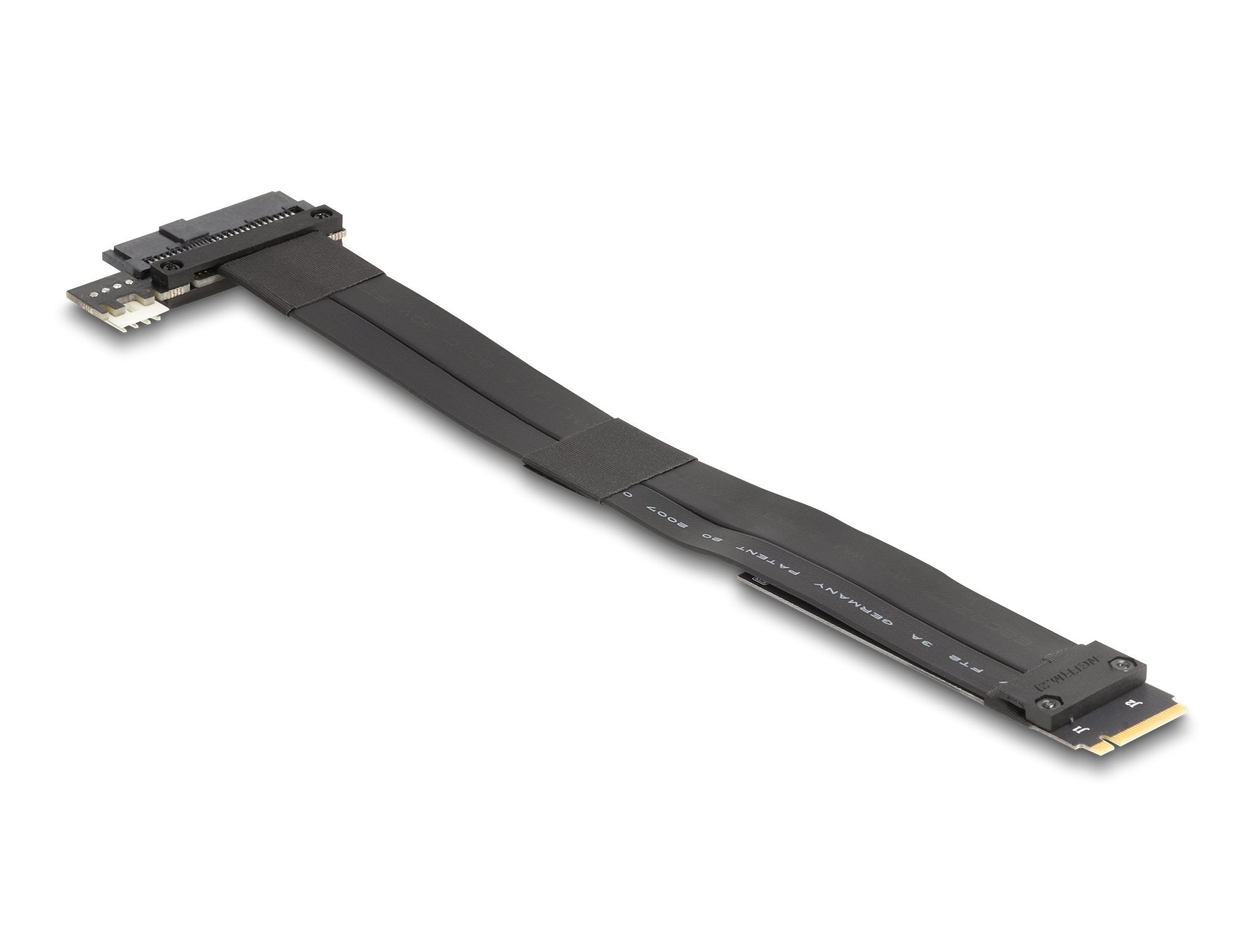 Delock 64216 Adaptador M.2 Clave M A U.2 Sff-8639 Nvme Con Cable De 20 Cm