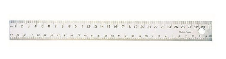 Wedo Mahllineal Con Korkrücken 30 Cm Schneidelineal