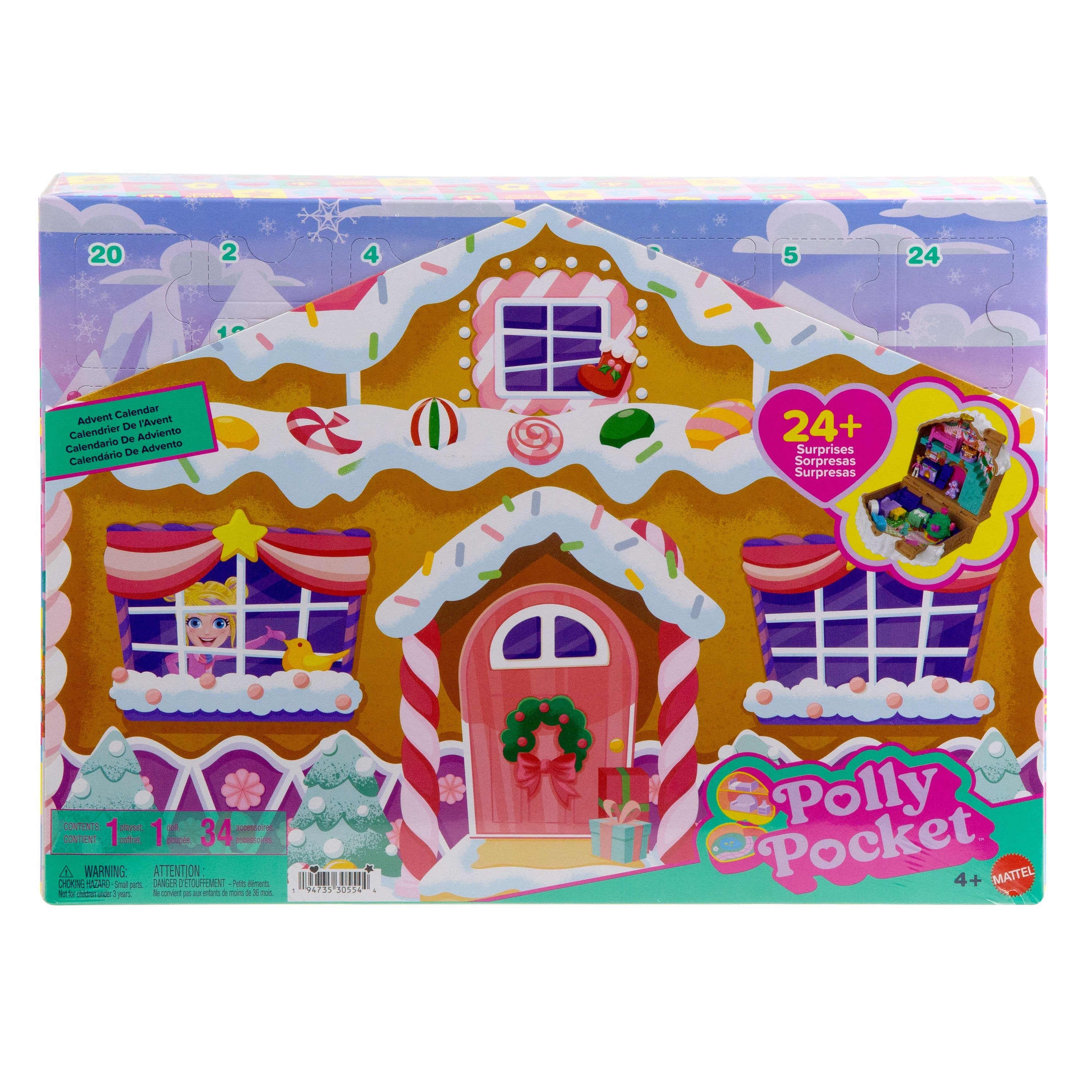 Kalendarz Adwentowy Polly Pocket