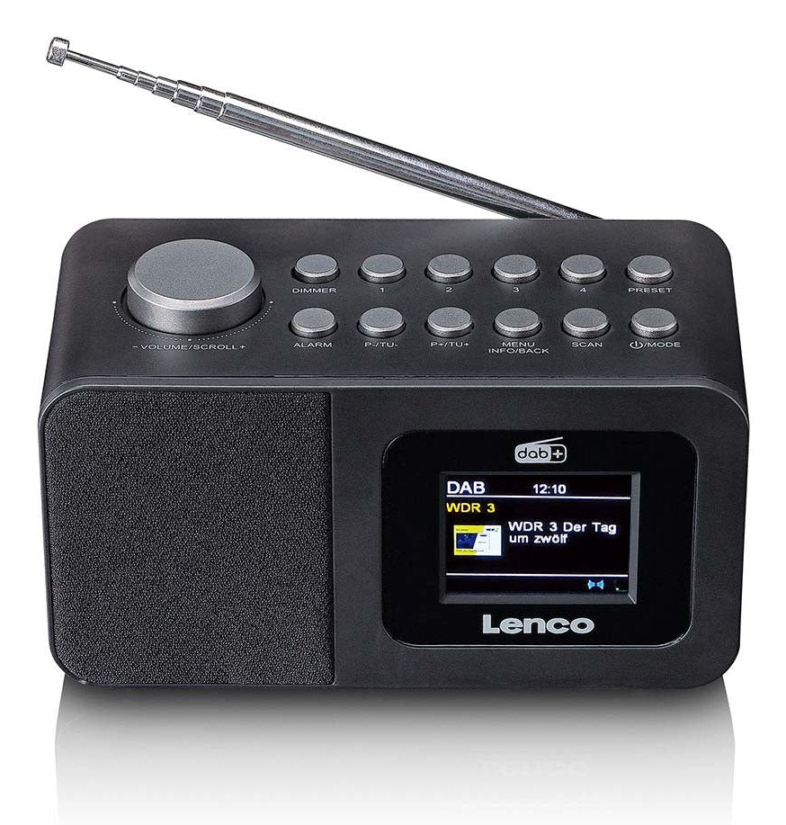 EAN 8711902086420 - Lenco CR-625BK Portátil Analógico y digital Negro imagen 2