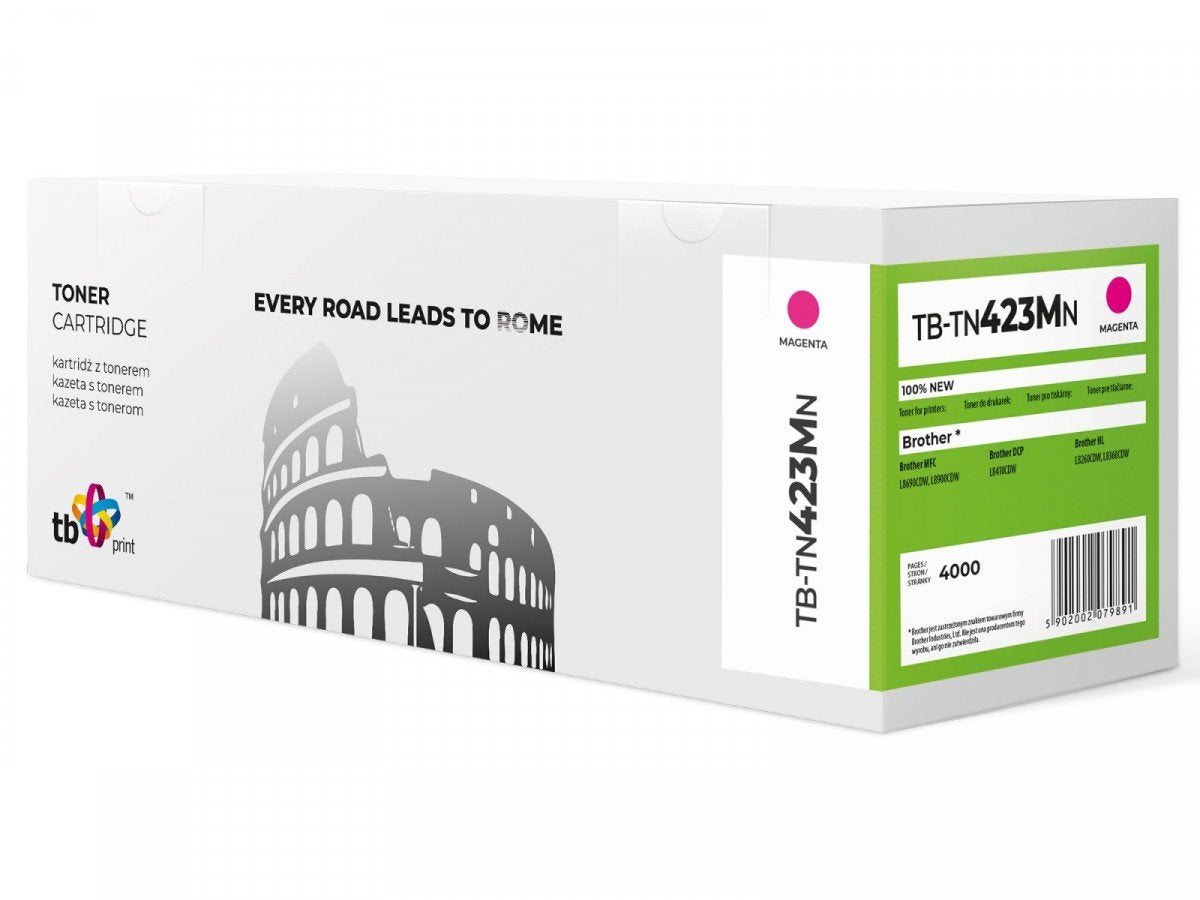 EAN 5902002079891 - TB Print TB-TN423MN cartucho de tóner 1 pieza(s) Compatible Magenta imagen 1