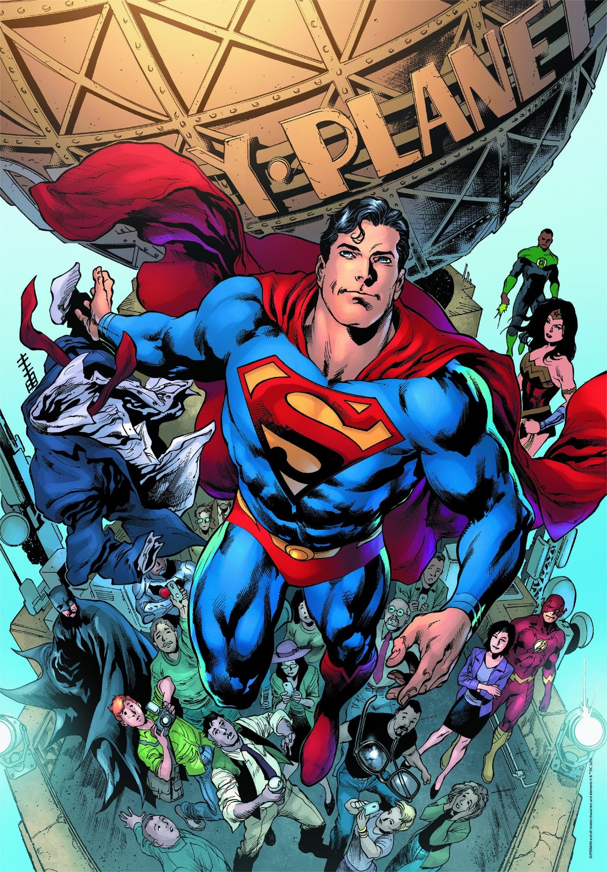 Puzzle Superman Dc Comics 1000pzs