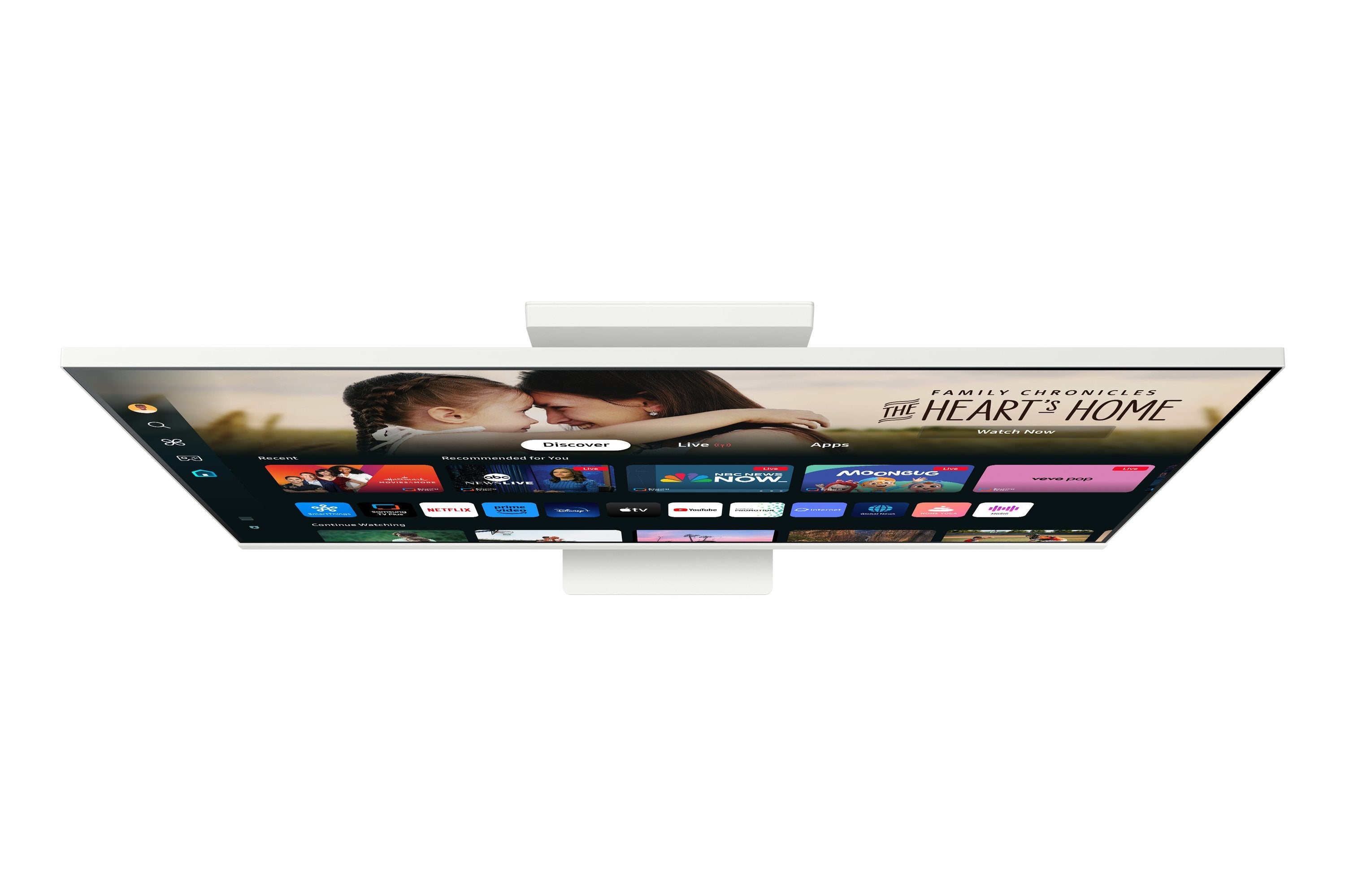 Samsung Ls32dm801uuxdu 32" Flat Va Smart Monitor M8 M80d Uhd, 3840x2160 16:9 400cd M2 4ms Hdmi Usb