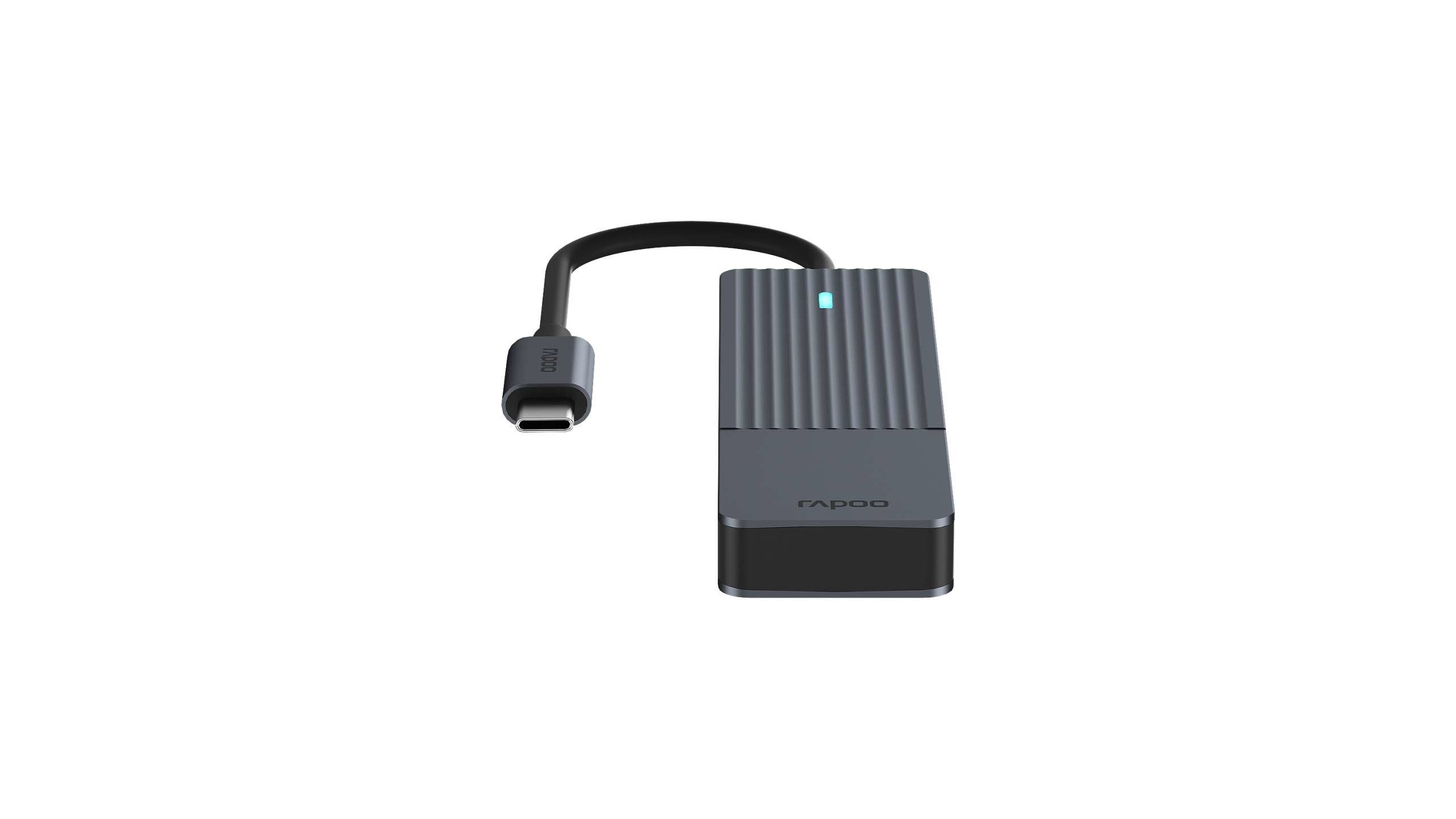 Rapoo Usb-C Hub Grau Usb-C Auf Usb-A