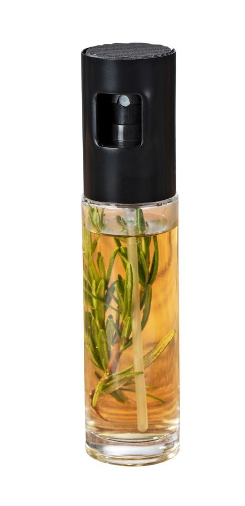 EAN 4008838391419 - WENKO Nevo dispensador de aceite/vinagre 0,1 L Botella Vidrio, Acero inoxidable Negro, Transparente imagen 7