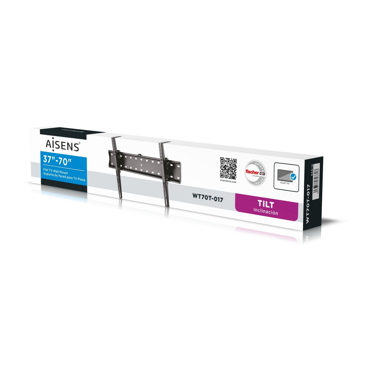 EAN 8436574703313 - AISENS WT70T-017 soporte para TV 177,8 cm (70") Negro imagen 7