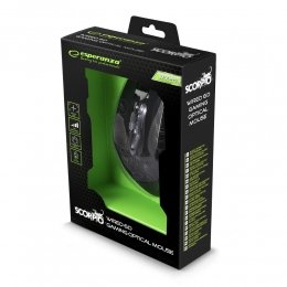 Esperanza Mx203 Scorpio Ratón Mano Derecha Usb Tipo A Óptico 2400 Dpi