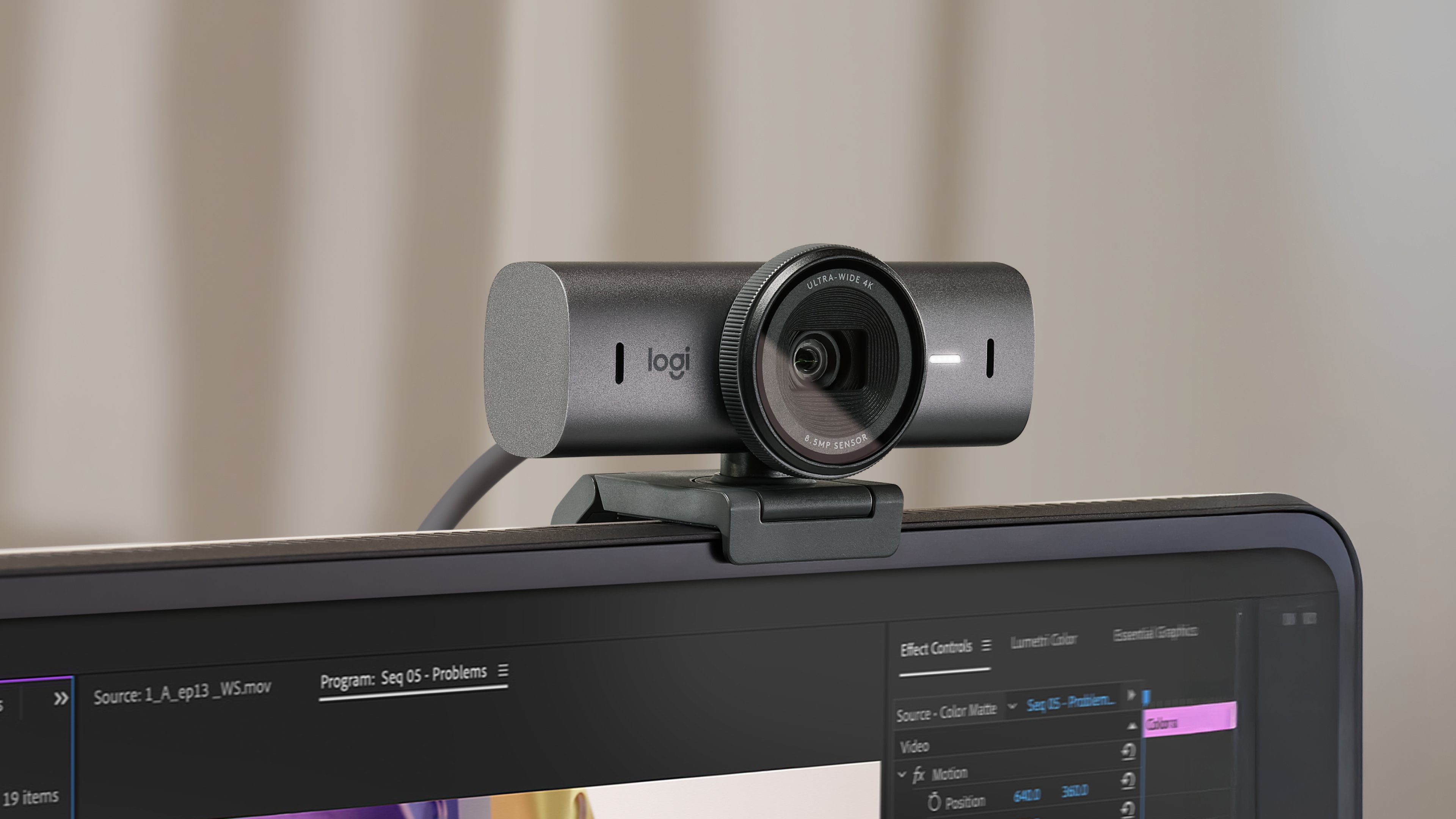 EAN 5099206109315 - Logitech 960-001559 cámara web 3840 x 2160 Pixeles USB 3.2 Gen 1 (3.1 Gen 1) Grafito imagen 8
