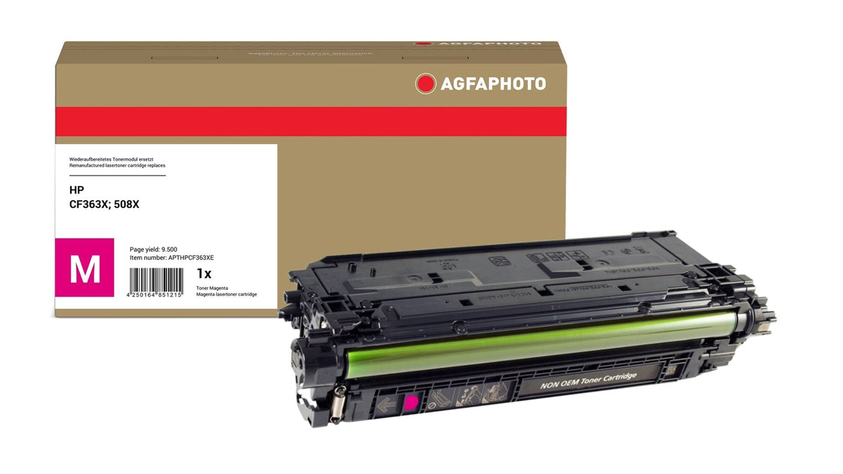 EAN 4250164851215 - AgfaPhoto APTHPCF363XE cartucho de tóner 1 pieza(s) Compatible Magenta imagen 1