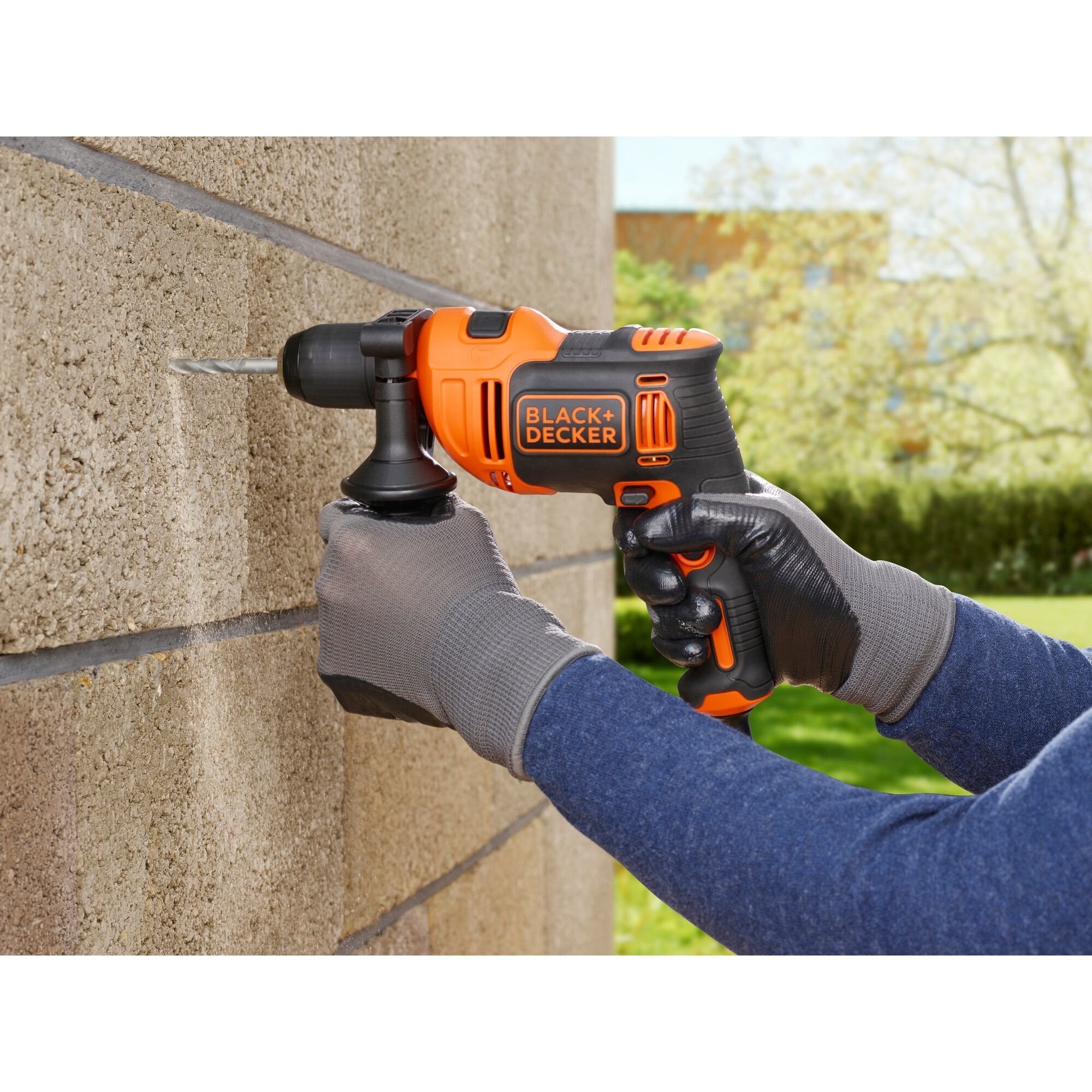EAN 5035048681268 - Black & Decker BEH710-QS taladro 2800 RPM Negro, Naranja imagen 6
