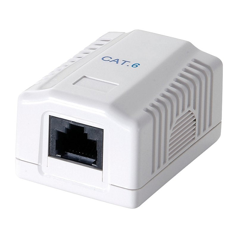 Logilink Roseta De Superficie Cat6 Utp Blanco 54 Mm, 29,5 Mm Np0071