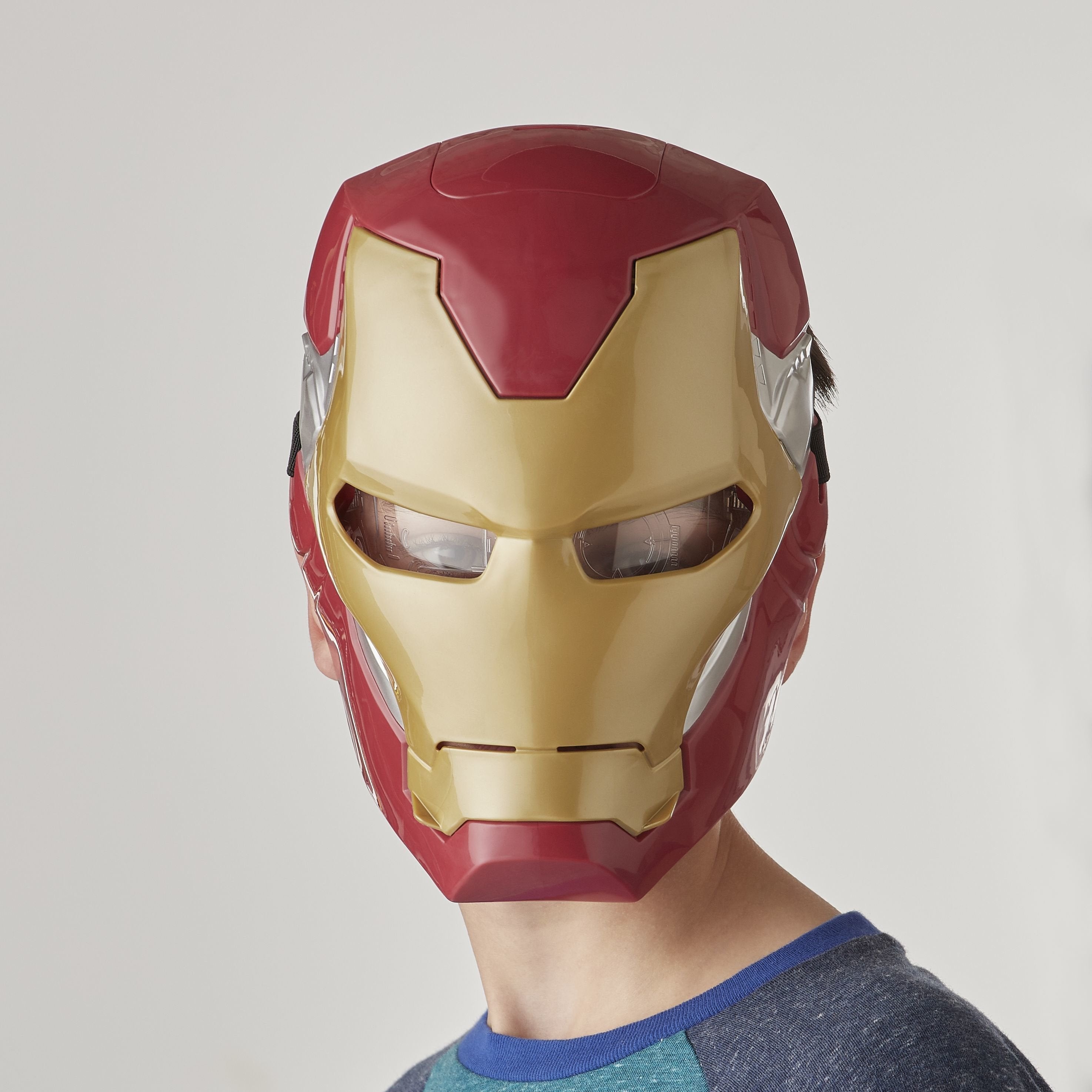 Hasbro Marvel Avengers Iron Man Máscara Electrónica Con Efectos De Luz, Juego De Rol E65025l0