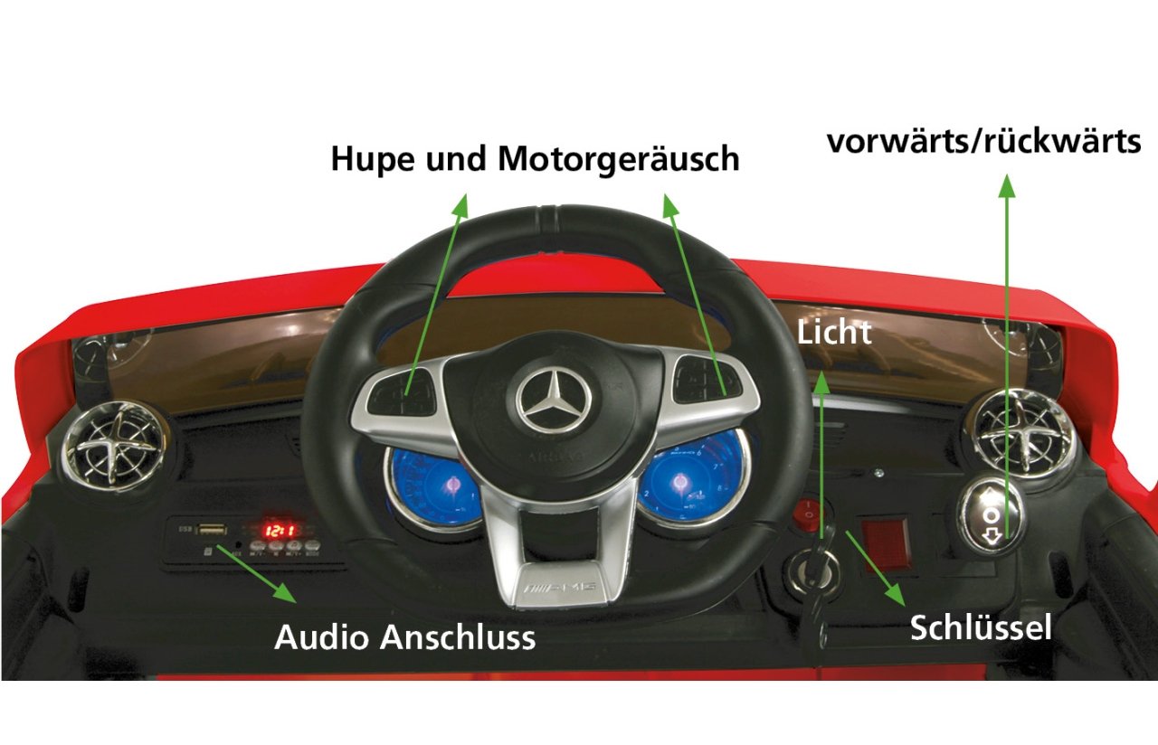 EAN 4042774441081 - Jamara Mercedes SL65 Correpasillos con forma de coche imagen 9