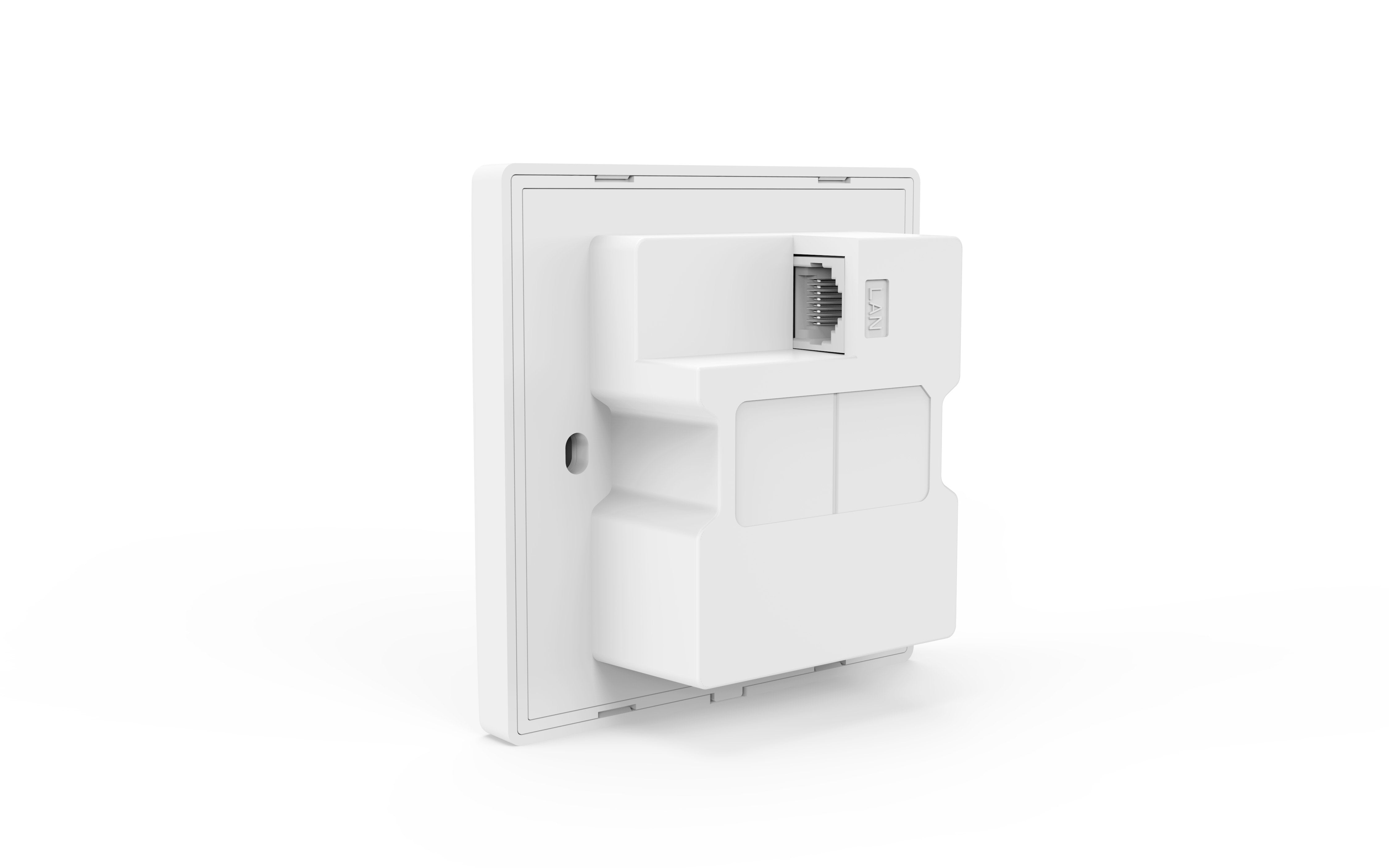 Tenda Punto De Acceso De Pared  Wi-Fi 2 Puertos N300