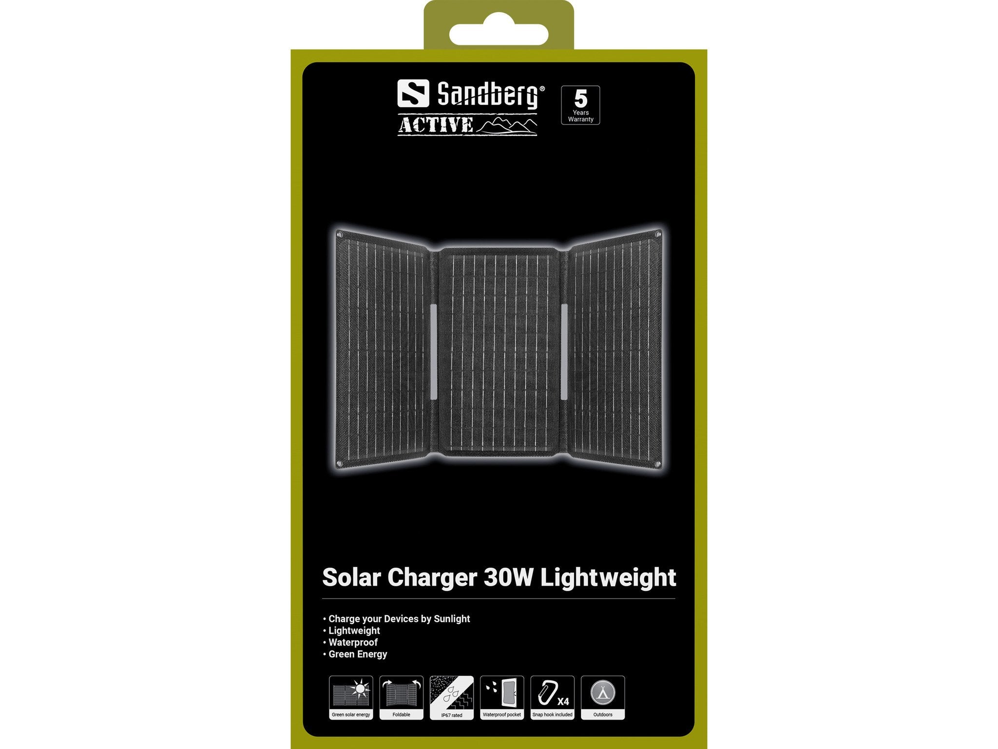 EAN 5705730421198 - Sandberg 421-19 placa solar 30 W Silicio monocristalino imagen 6