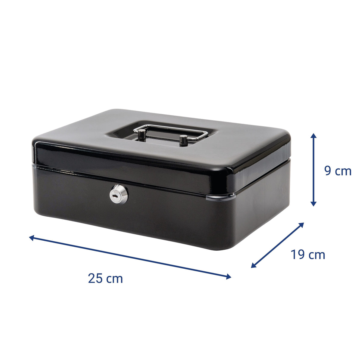 Maul Geldkassette Tamaño 3 Negro
