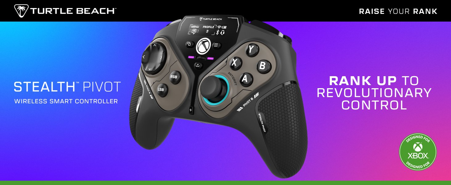 Turtle Beach Wireless Controller Stealth Pivot