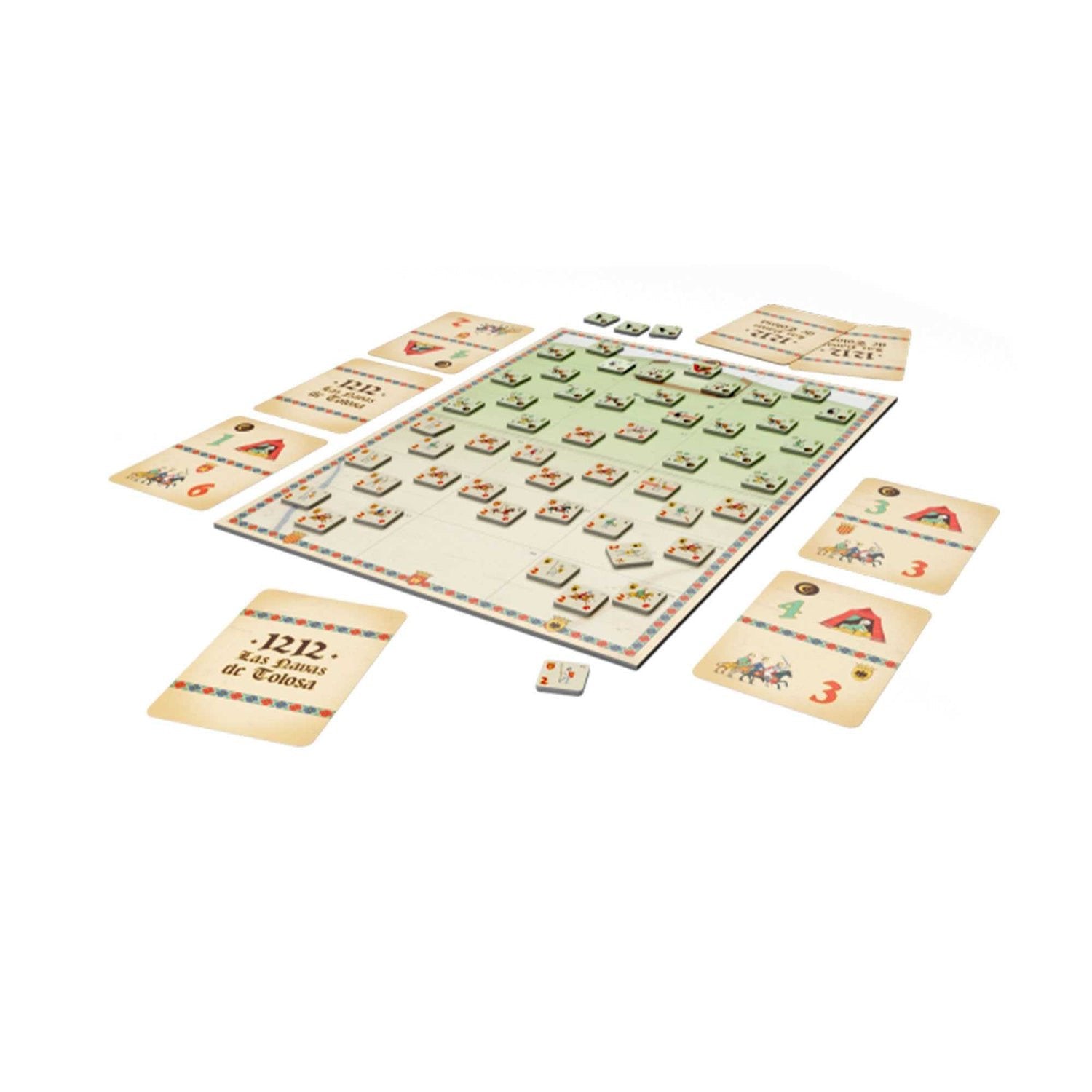 EAN 0634438583042 - Asmodee 1212 Las Navas de Tolosa 1212: Las Navas de Tolosa is an asymmetric, two-player wargame in which  imagen 2