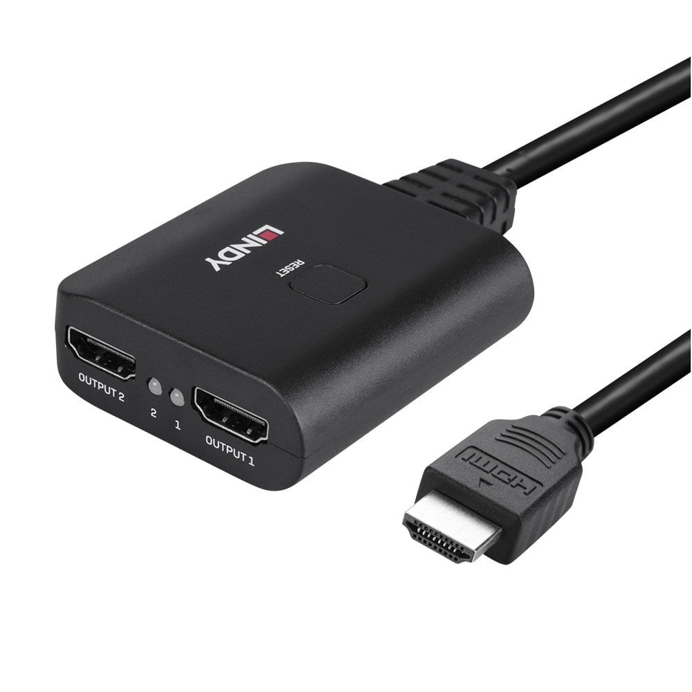 Lindy 38356 Splitter Divisor De Video Hdmi 2x Hdmi