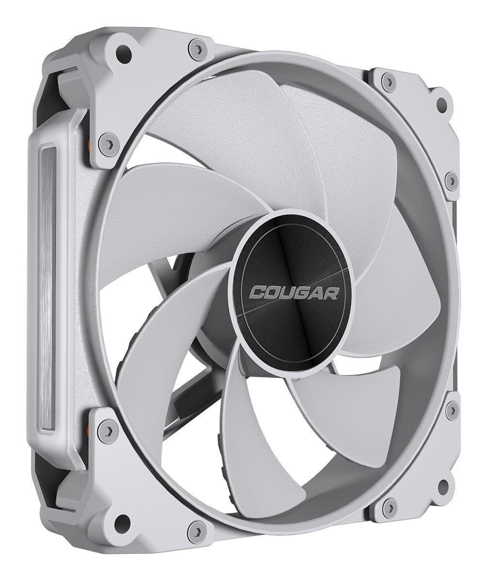 Ventilador Pc Cougar  Apolar 120 Argb, Reverse Blade, Blanco