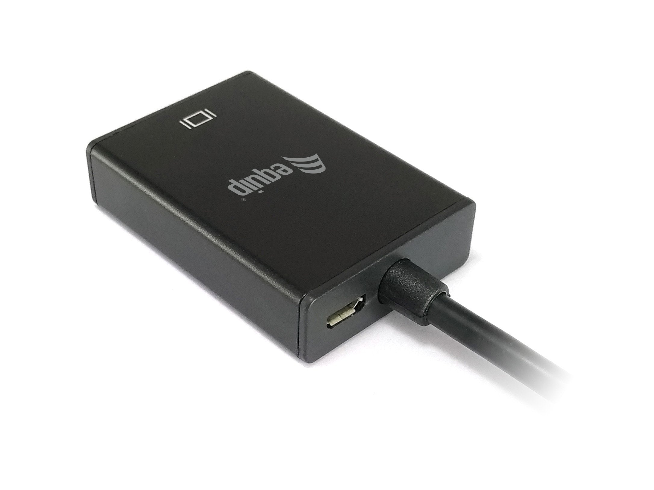 Equip Adaptador Vga Macho A Hdmi Hembra Con Audio Jack 3.5 119038