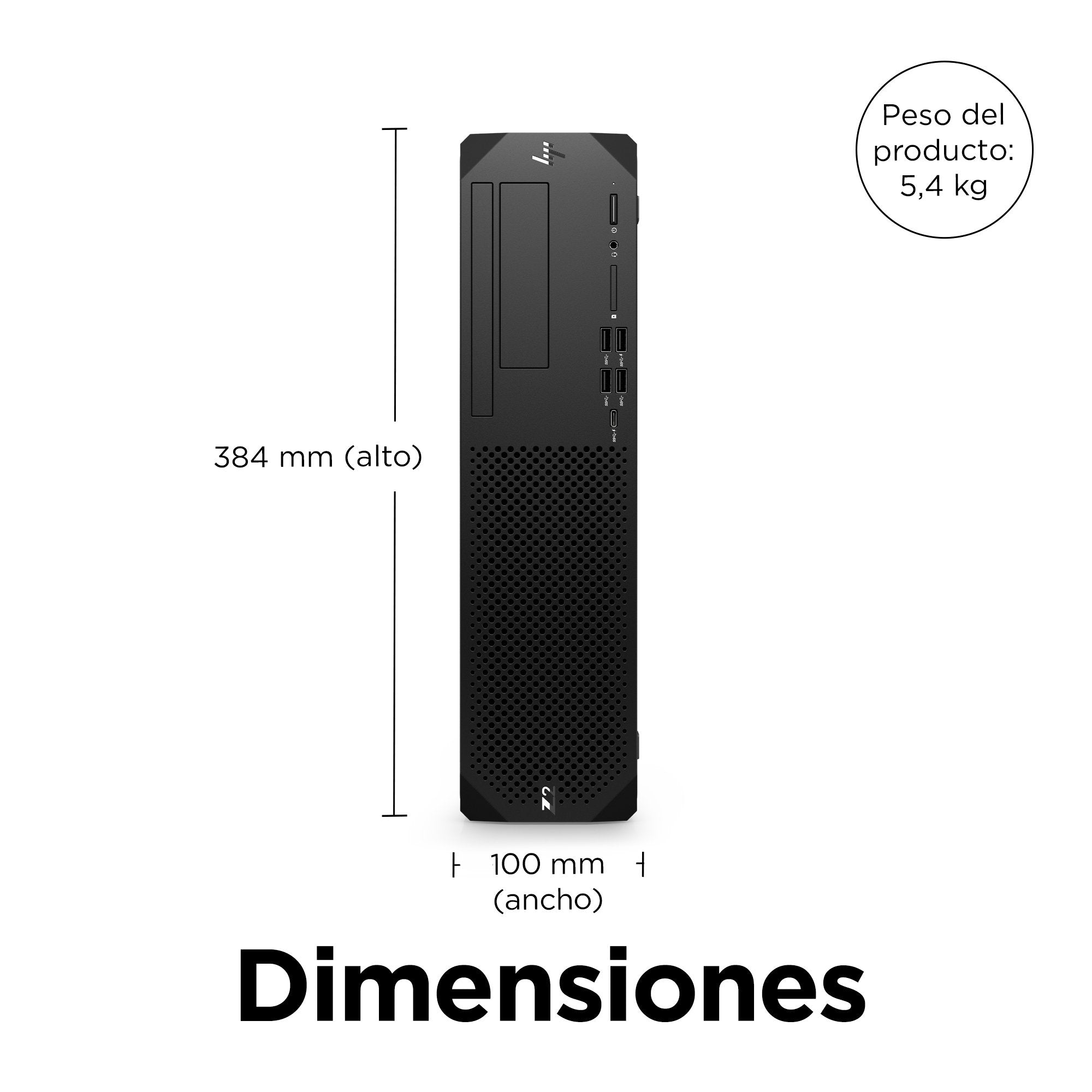Hp Z2 Small Form Factor G9 Workstation Intel® Core I7 I7-14700 16 Gb Ddr5-Sdram Windows 11 Pro Sff Puesto De Trabajo