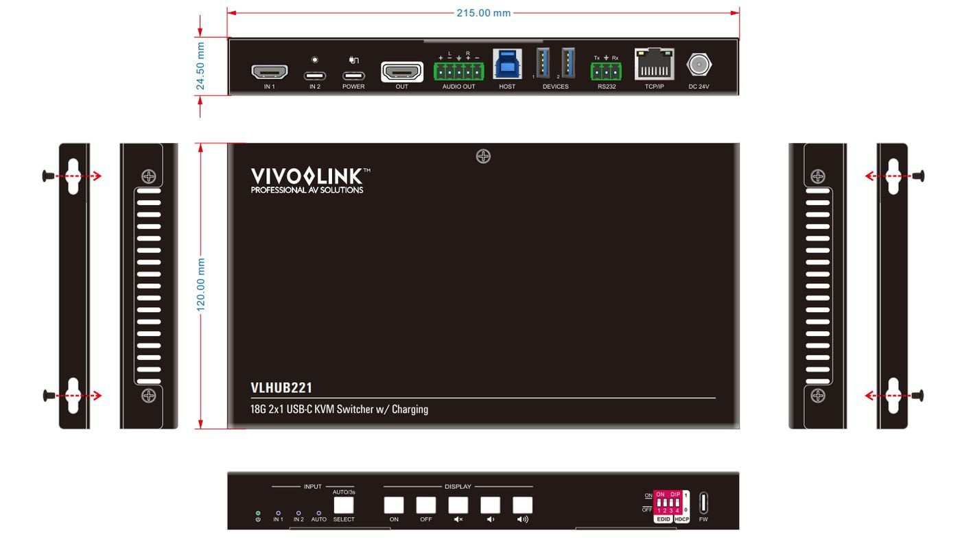 EAN 5715063221211 - Vivolink VLHUB221 Adaptador gráfico USB imagen 8