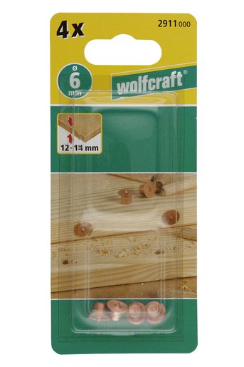 Set 4 Marcadores De 8mm De Diámetro 2912000 Wolfcraft