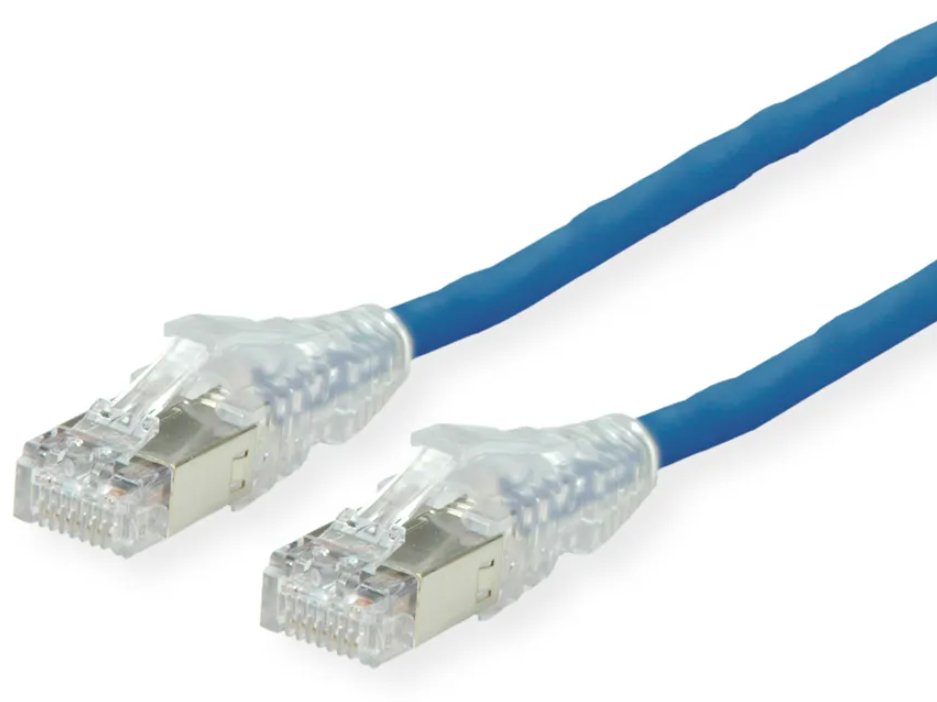 Dtwyler Cable De Red Cat.6a (Class Ea) S Ftp, Cu 7702 Flex Lsoh, Amp V2, Blau, 2 M