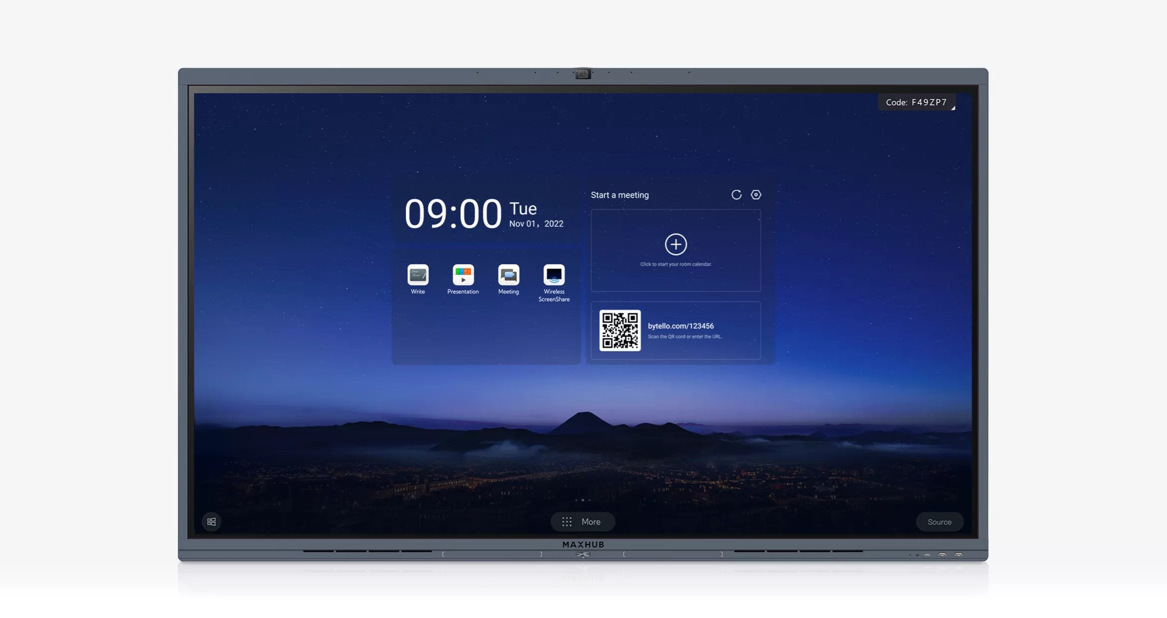 EAN 6927433604077 - MAXHUB V6 2,18 m (86") 3840 x 2160 Pixeles VA Negro imagen 1