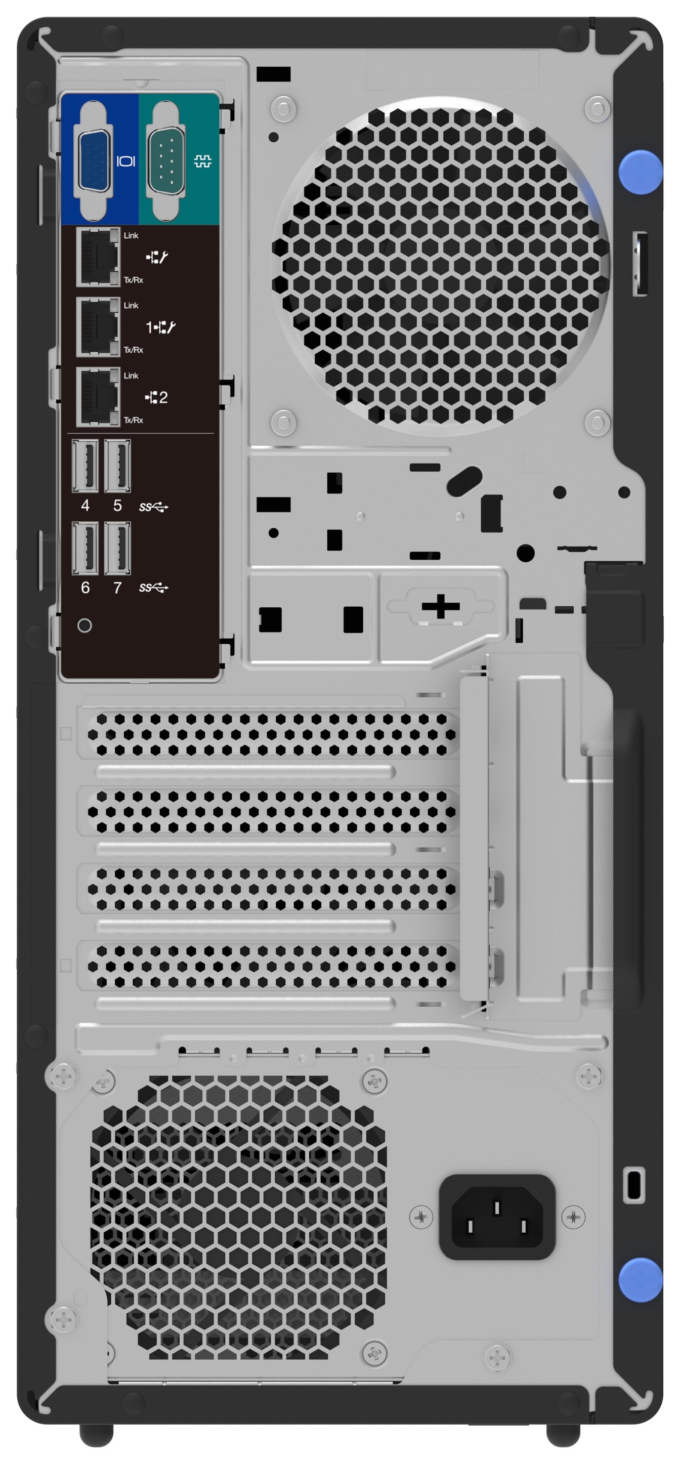 EAN 8032976197691 - Lenovo ThinkSystem ST50 V3 servidor 960 GB Torre Intel® Xeon® 6315P 2,8 GHz 16 GB DDR5-SDRAM 500 W imagen 4