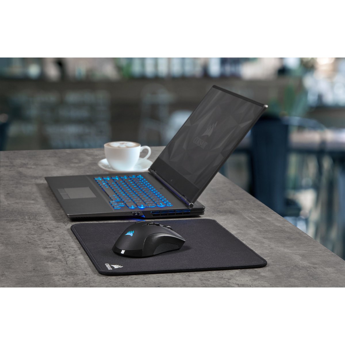 EAN 0843591075954 - Corsair IRONCLAW RGB ratón Juego mano derecha RF Wireless + Bluetooth + USB Type-A Óptico 18000 DPI imagen 4
