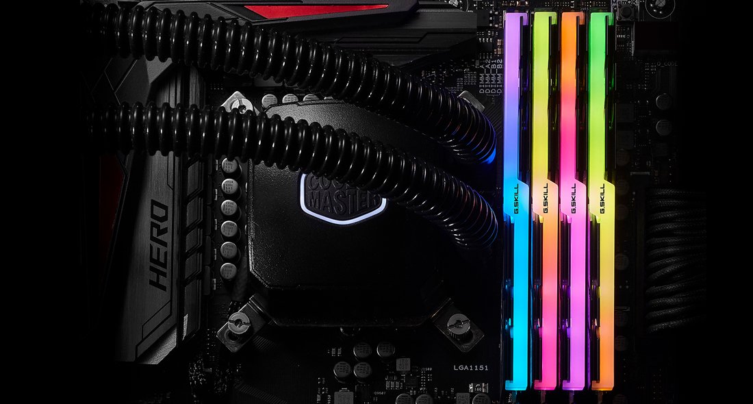 Memoria Ram G.Skill Ddr4 128gb Pc 4000 Cl18 Kit (4x32gb) 128gtzr Tri/Z