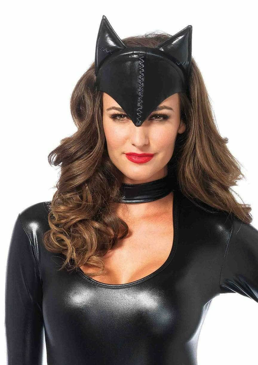 Leg Avenue - Máscara De Mujer Felina Negro