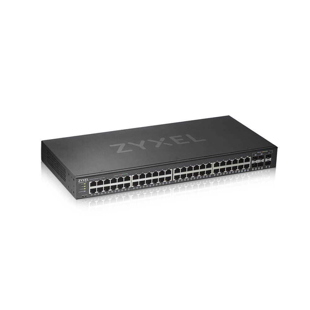 Hub Switch 48 Ptos Zyxel Gs1920-48v2-Eu0101f  44xgigabit+2xsfp+4x Combo/Smart L2 Gs1920-48v2-Eu0101f