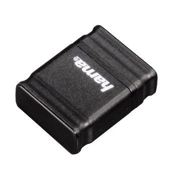 Hama Smartly Memoria Pendrive Usb 2.0 Con Tapa - 32gb De Capacidad - 10mb/S De Transferencia - 21x15x6.5mm - Negro
