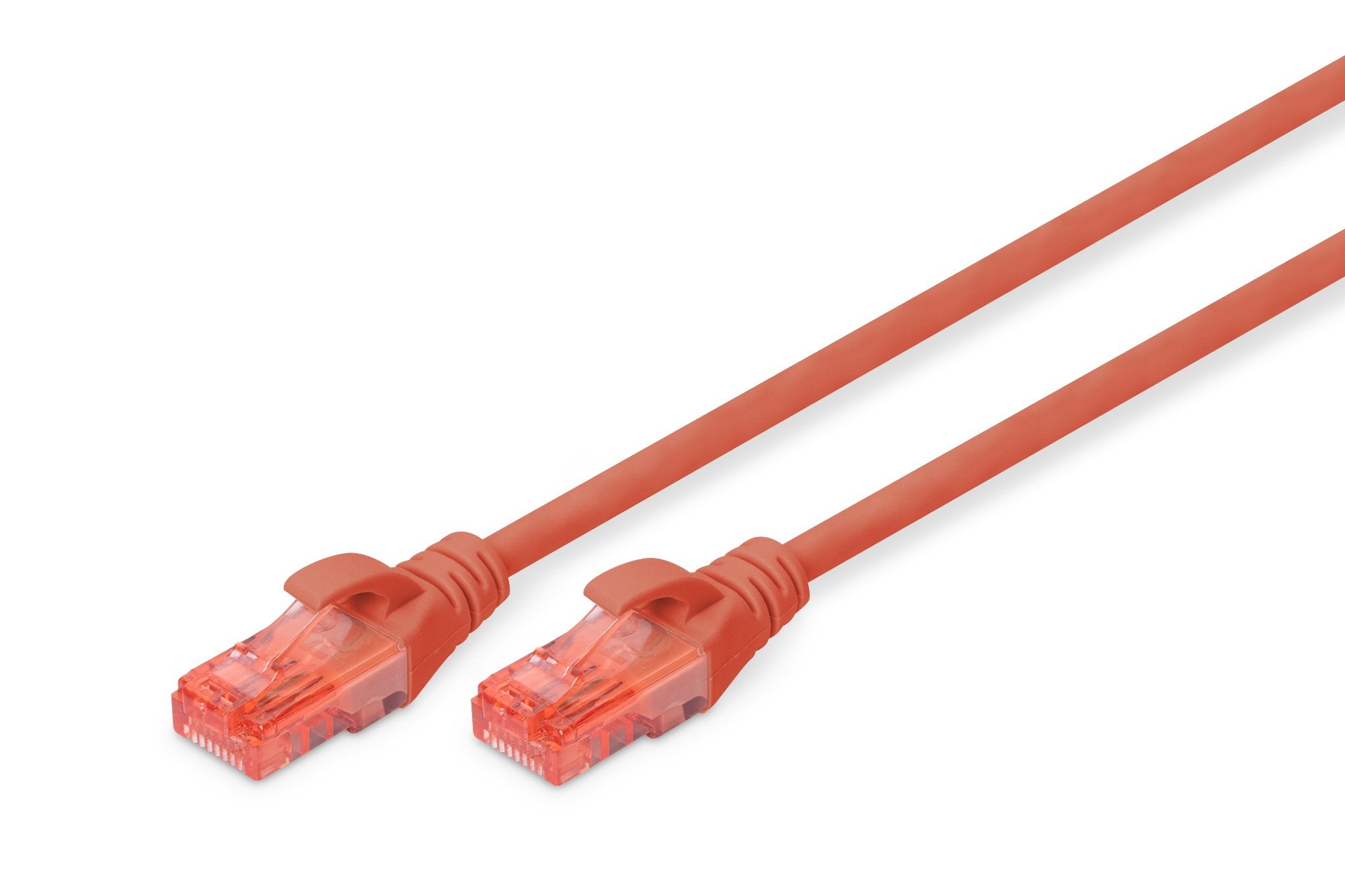 Digitus 1m Cat6 U-Utp Cable De Red U/Utp (Utp) Rojo