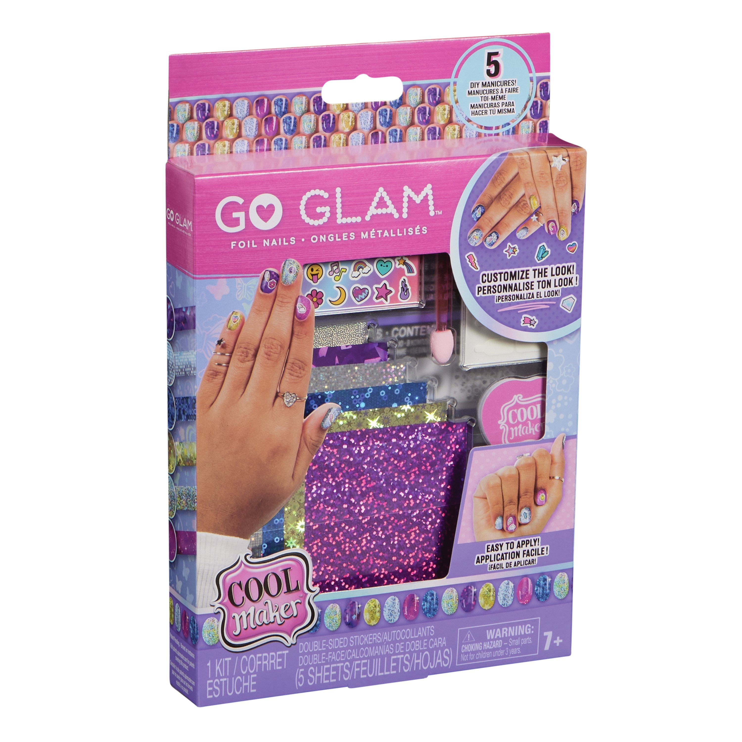 EAN 0681147046719 - Cool Maker Go Glam Foil Nails imagen 8