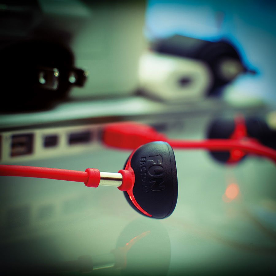 Fun Factory - Cargador Magnético Usb Rojo