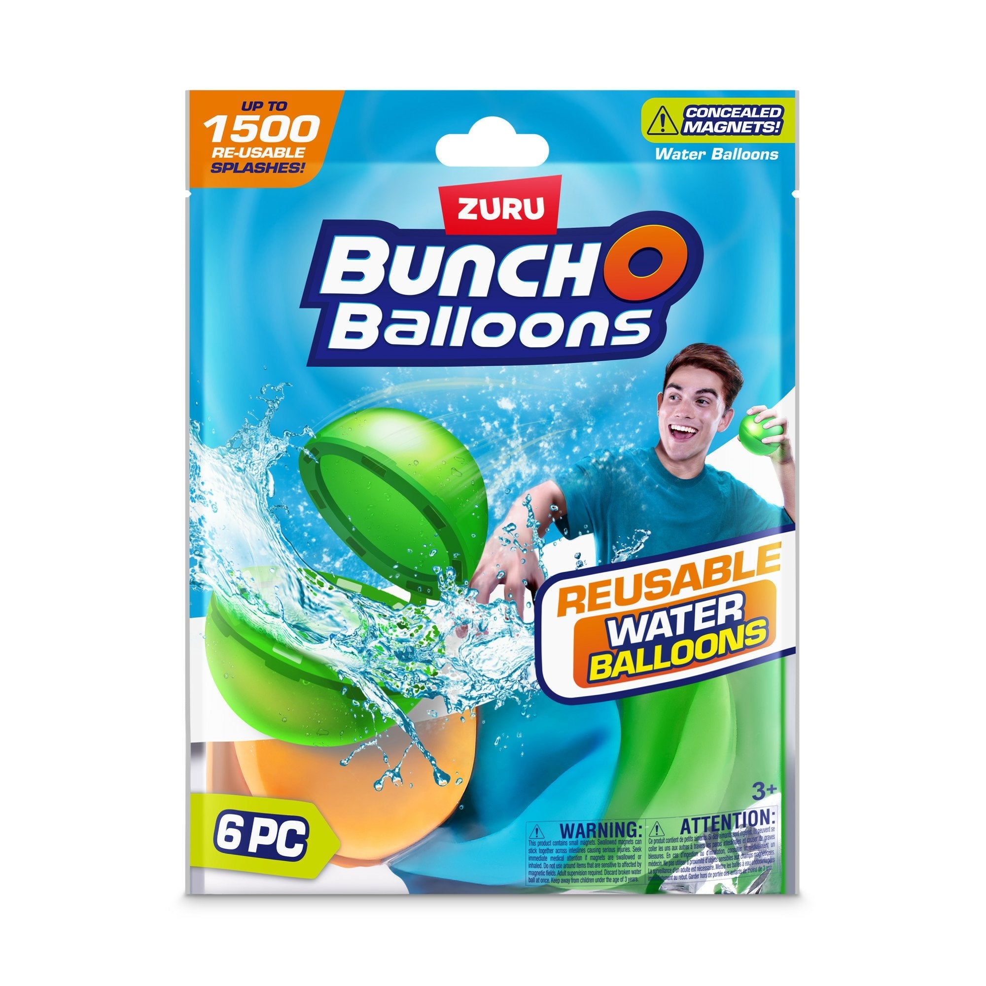 Zuru Bunch O Balloons - Reusable Wasserballons 6er-Pack 56593uq1