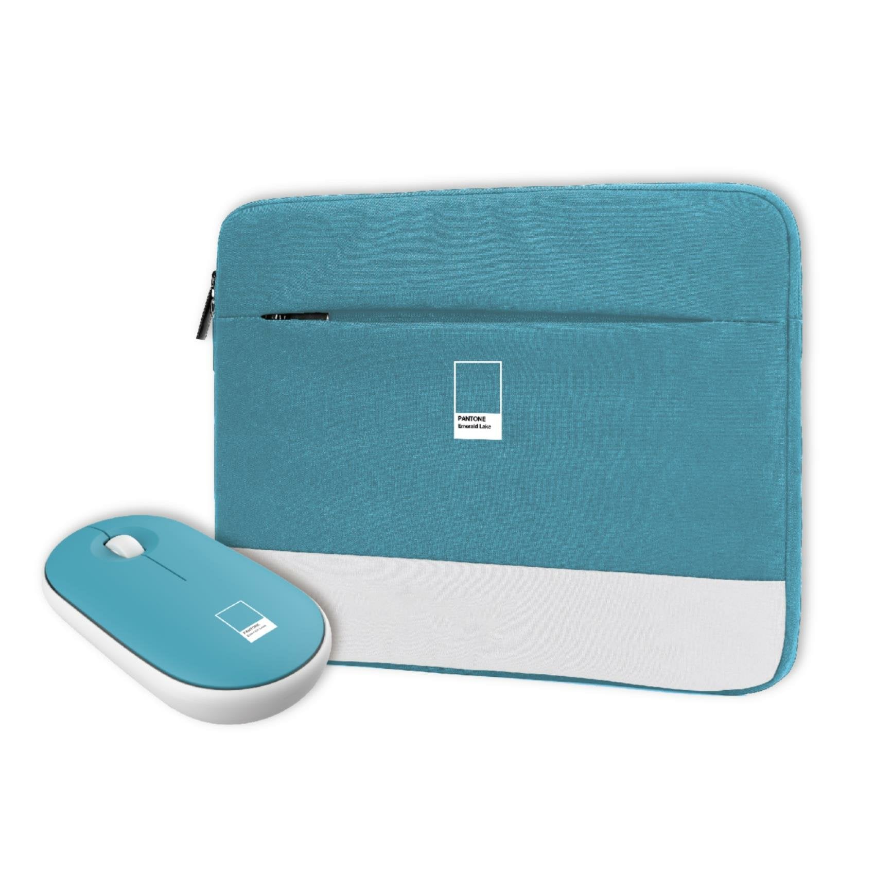 Celly Kit Pantone Funda 15.6 + Raton Wireless Azul Claro