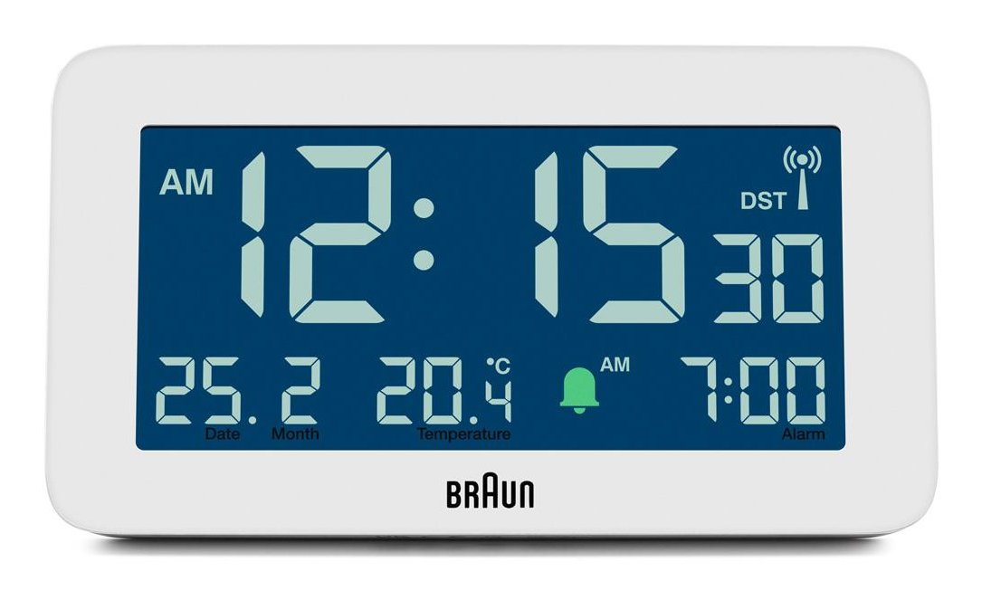 EAN 5013348621030 - Braun BC10W-DCF despertador Reloj despertador digital Blanco imagen 6