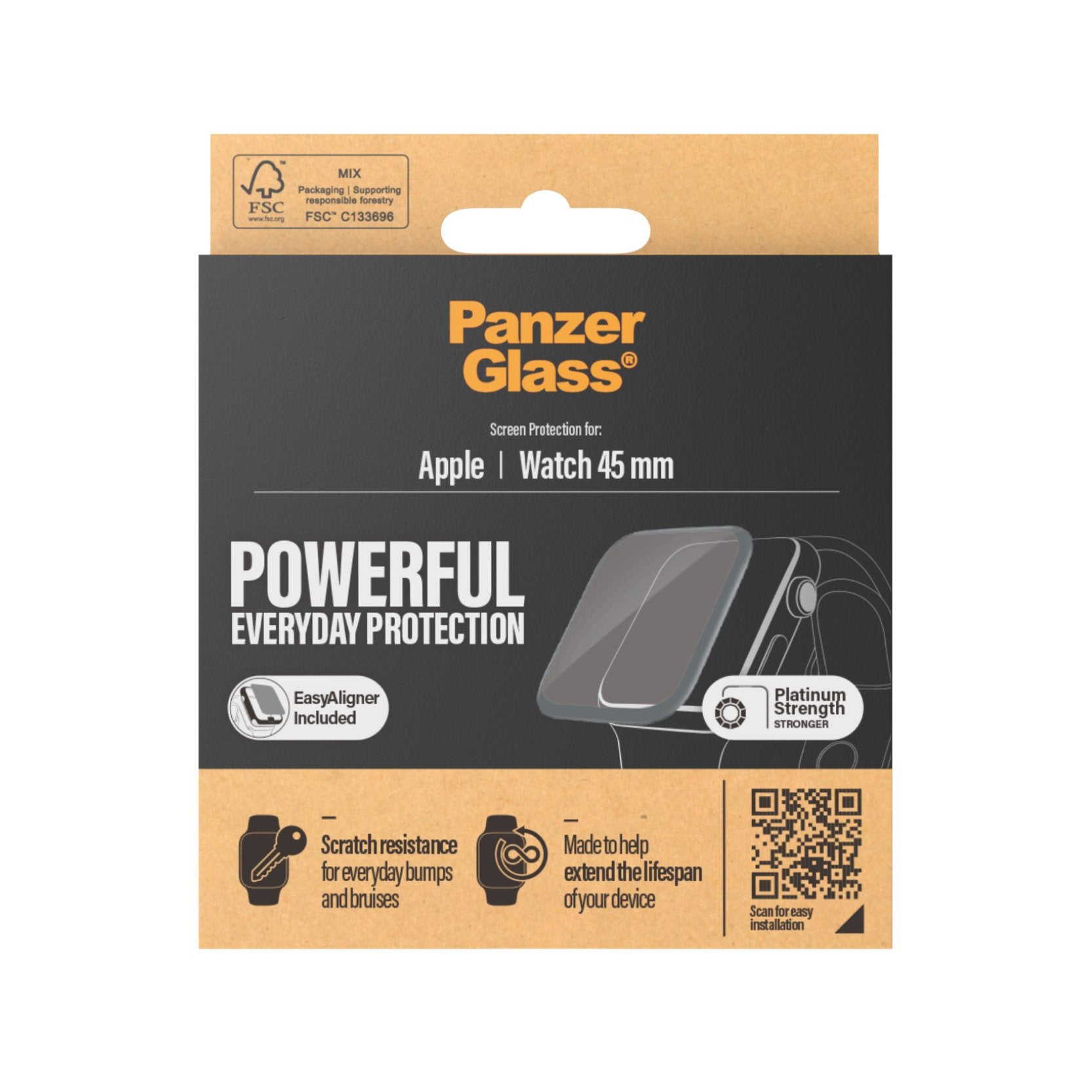 EAN 5711724020193 - PanzerGlass ® Apple Watch Series 9 | 8 | 7 | 45mm | Screen Protector Glass Protector de pantalla 1 pieza( imagen 3