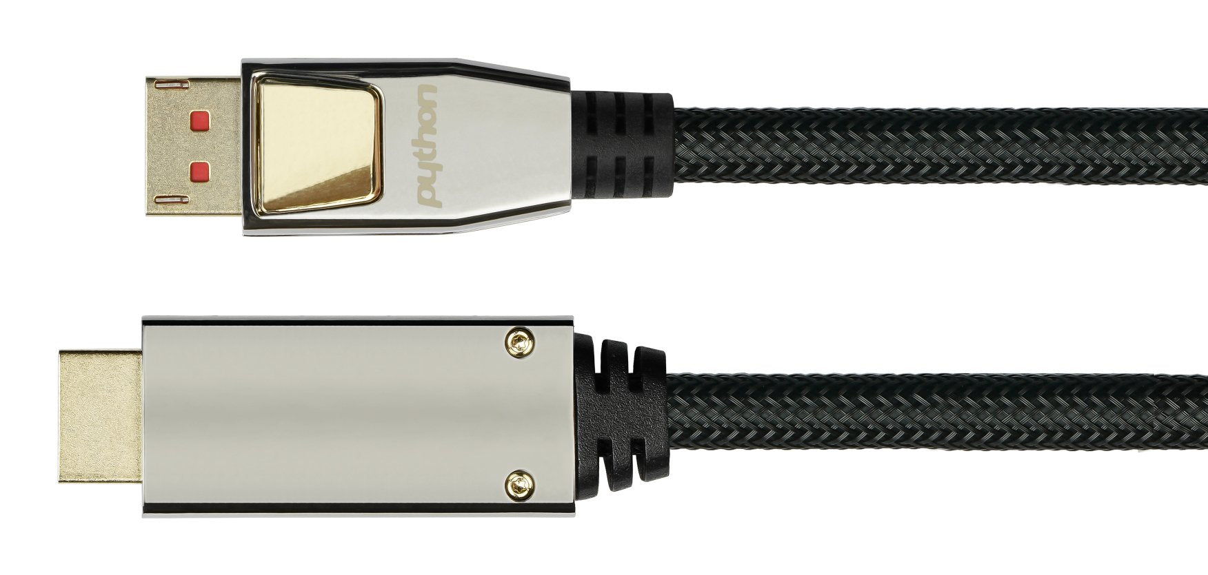 Python Gc-M0217 Adaptador De Cable De Vídeo 2 M Displayport Hdmi Negro